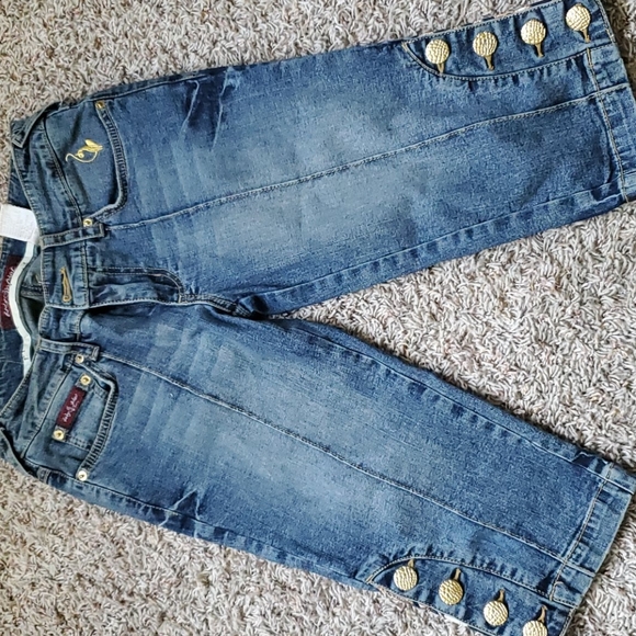 baby phat capri jeans